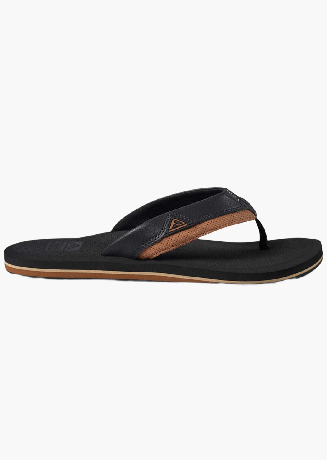 Reef Men's Cushion Dawn Sandals Black Tan