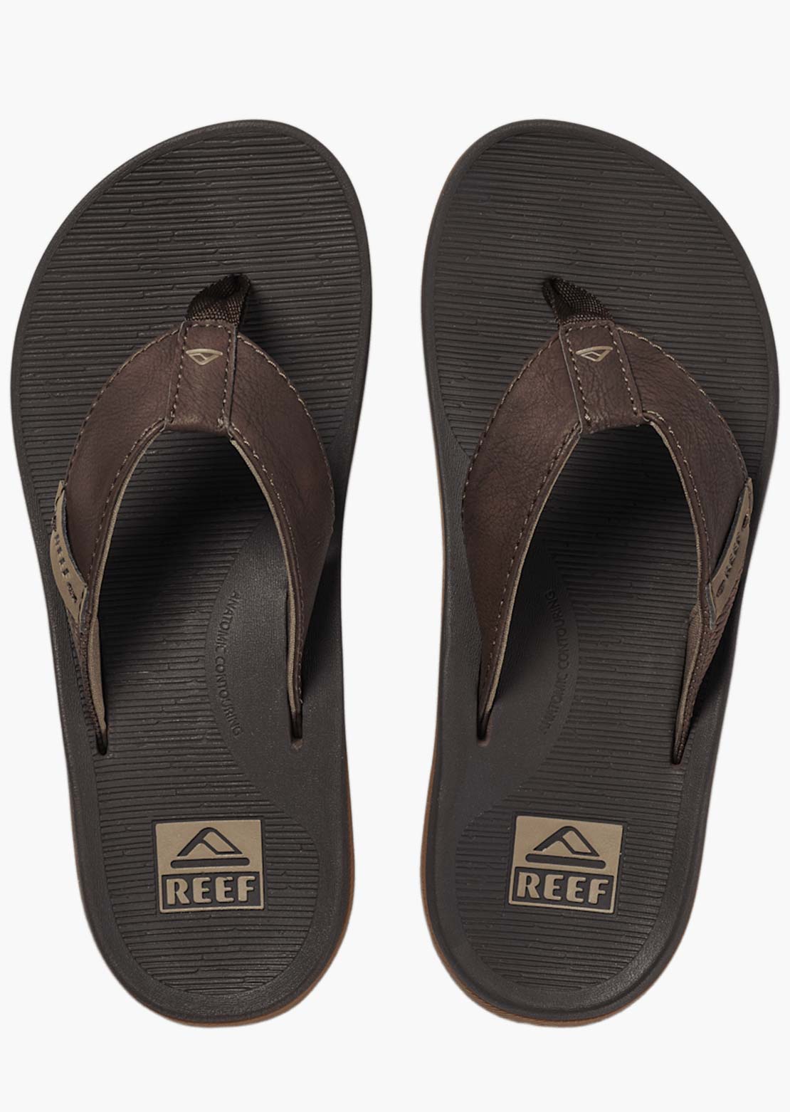 Reef Men's Santa Ana Sandals Brown