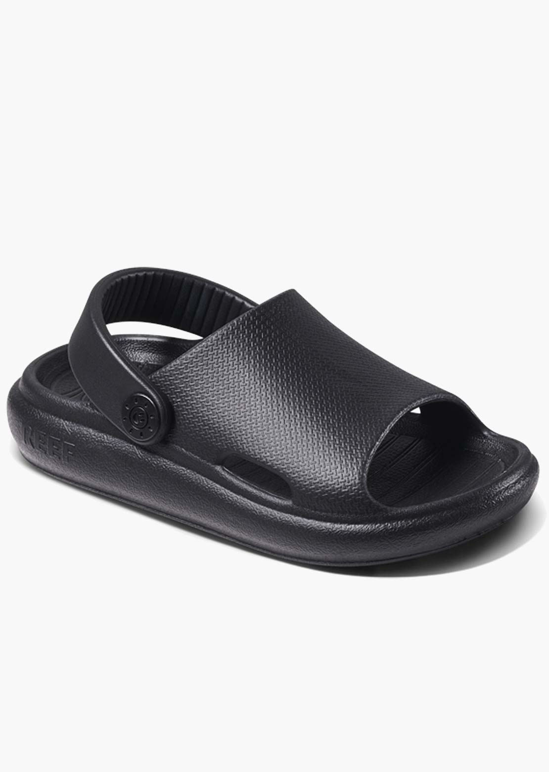 Reef Toddler Little Rio Slide Sandals Black