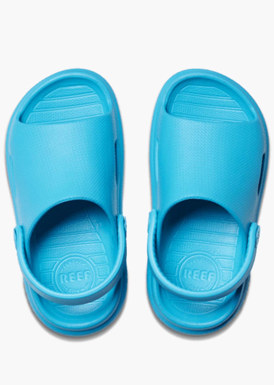Reef Toddler Little Rio Slide Sandals Scuba Blue