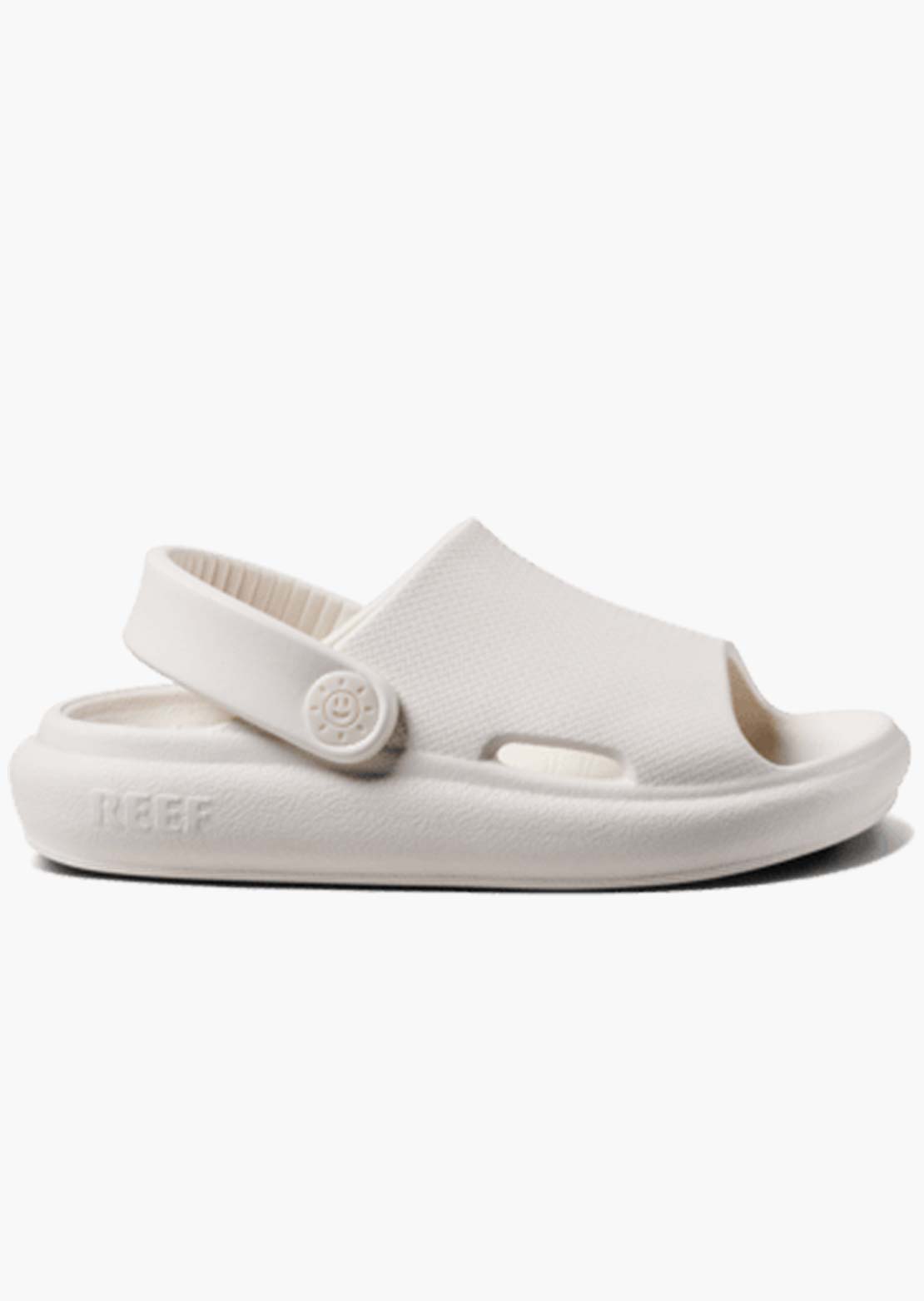 Reef Toddler Little Rio Slide Sandals Whisper White
