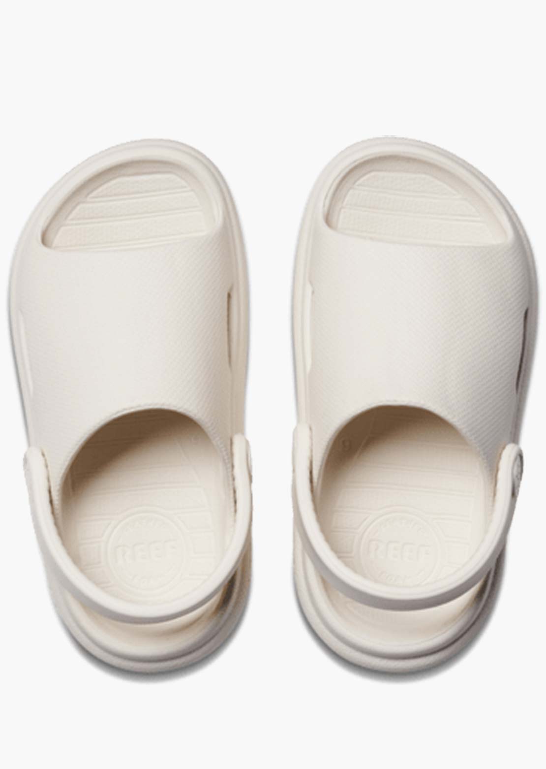 Reef Toddler Little Rio Slide Sandals Whisper White