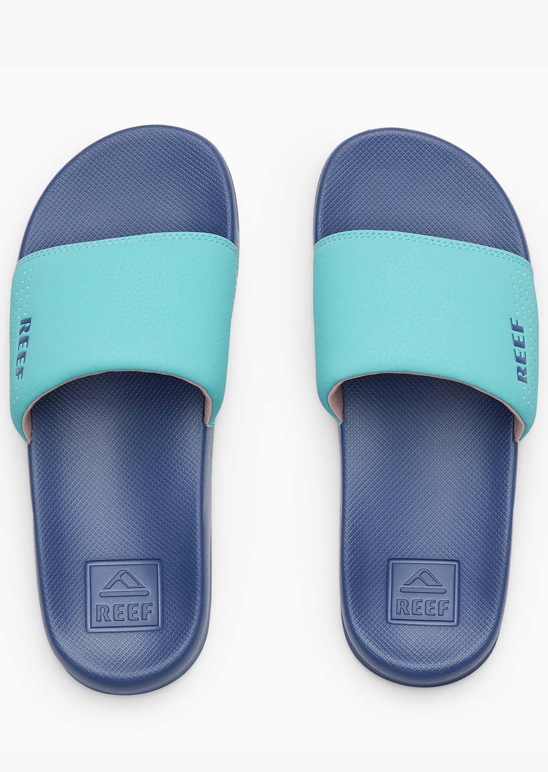 Reef Toddler One Slide Sandals Dusk/Aqua