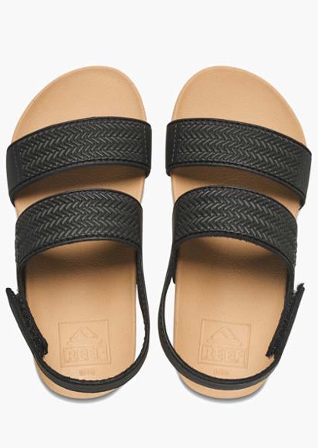 Reef Toddler Water Vista Sandals Black/Tan