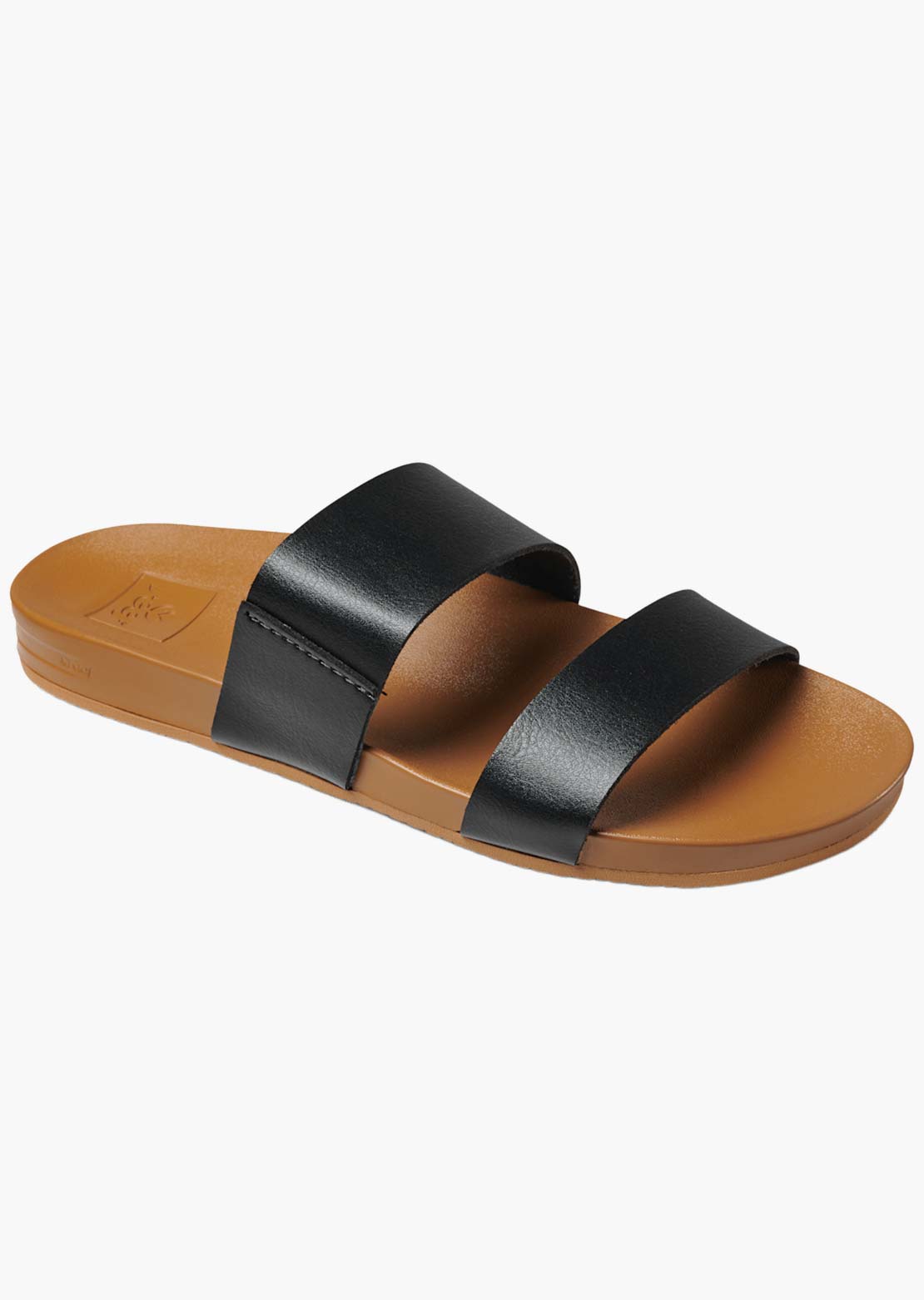 Reef Women's Cushion Vista Sandals Black Natural
