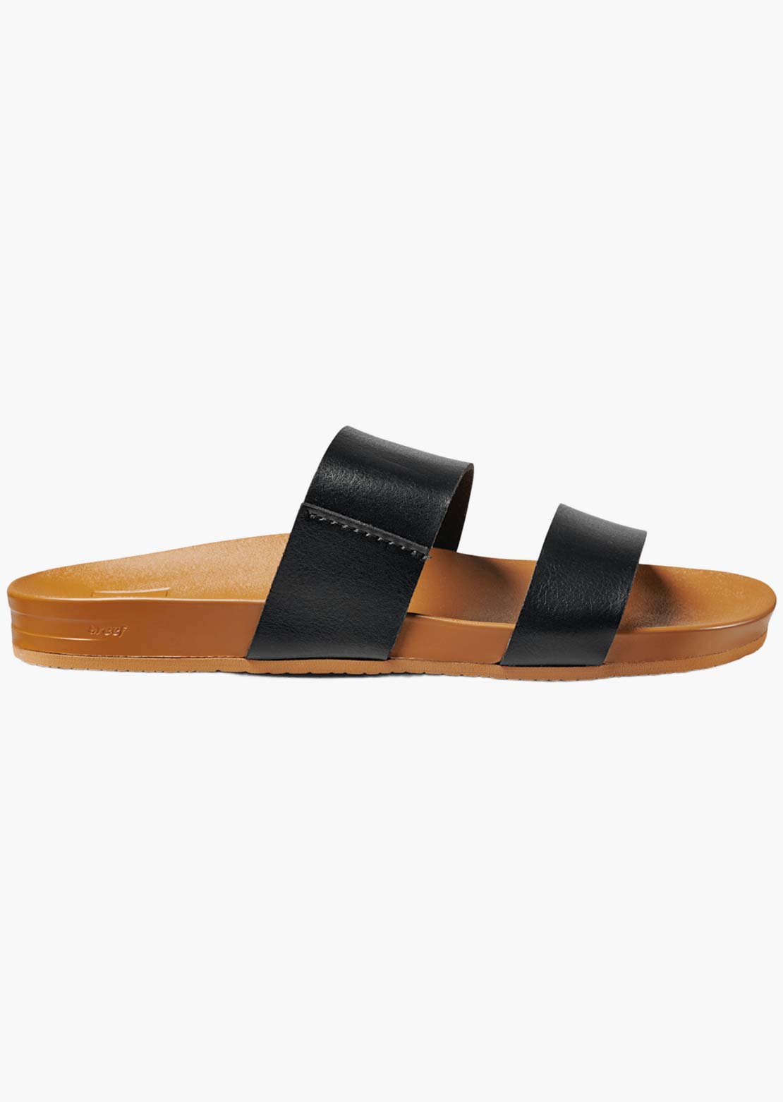 Reef Women's Cushion Vista Sandals Black Natural