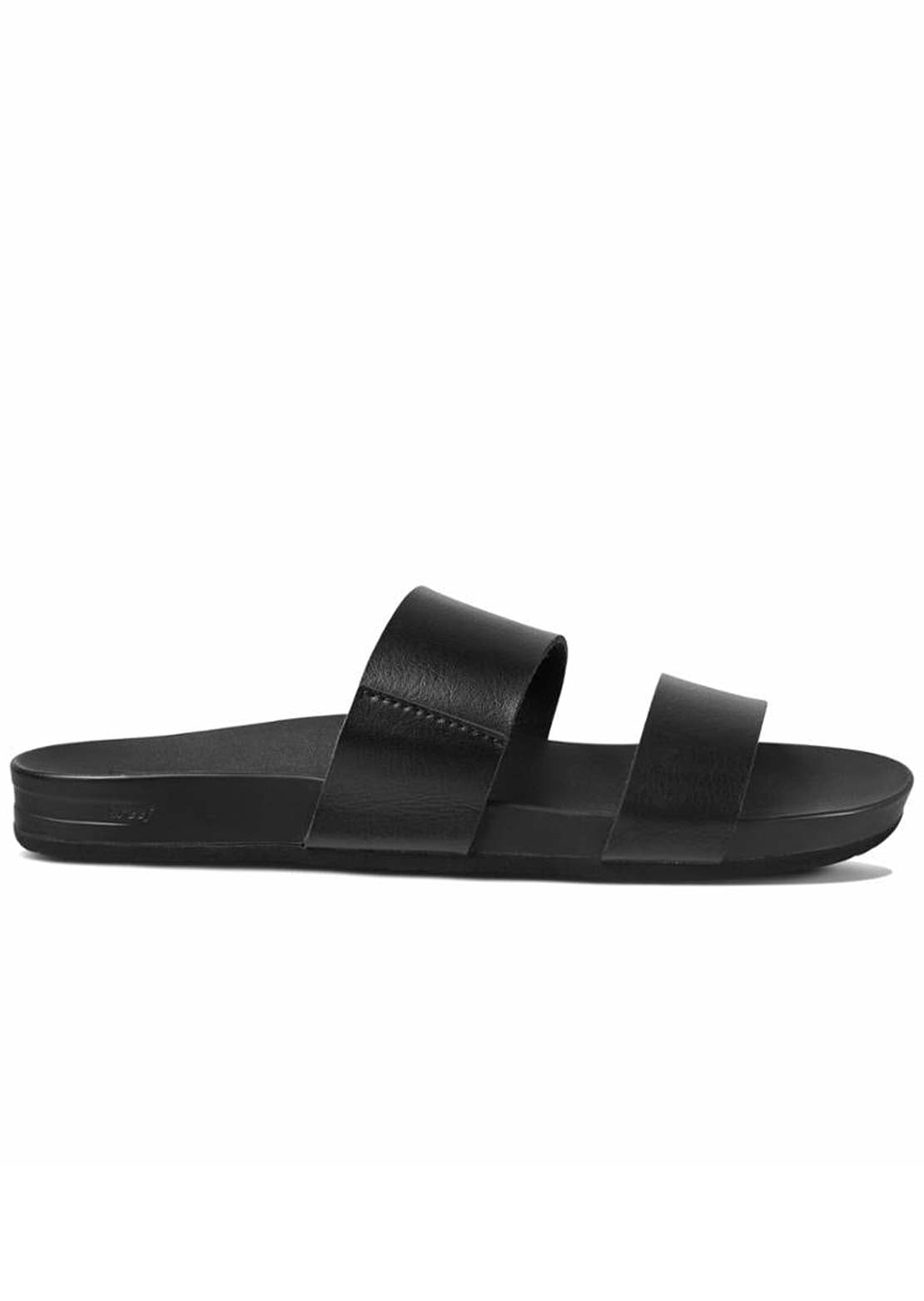 Reef Women's Cushion Vista Slides Black