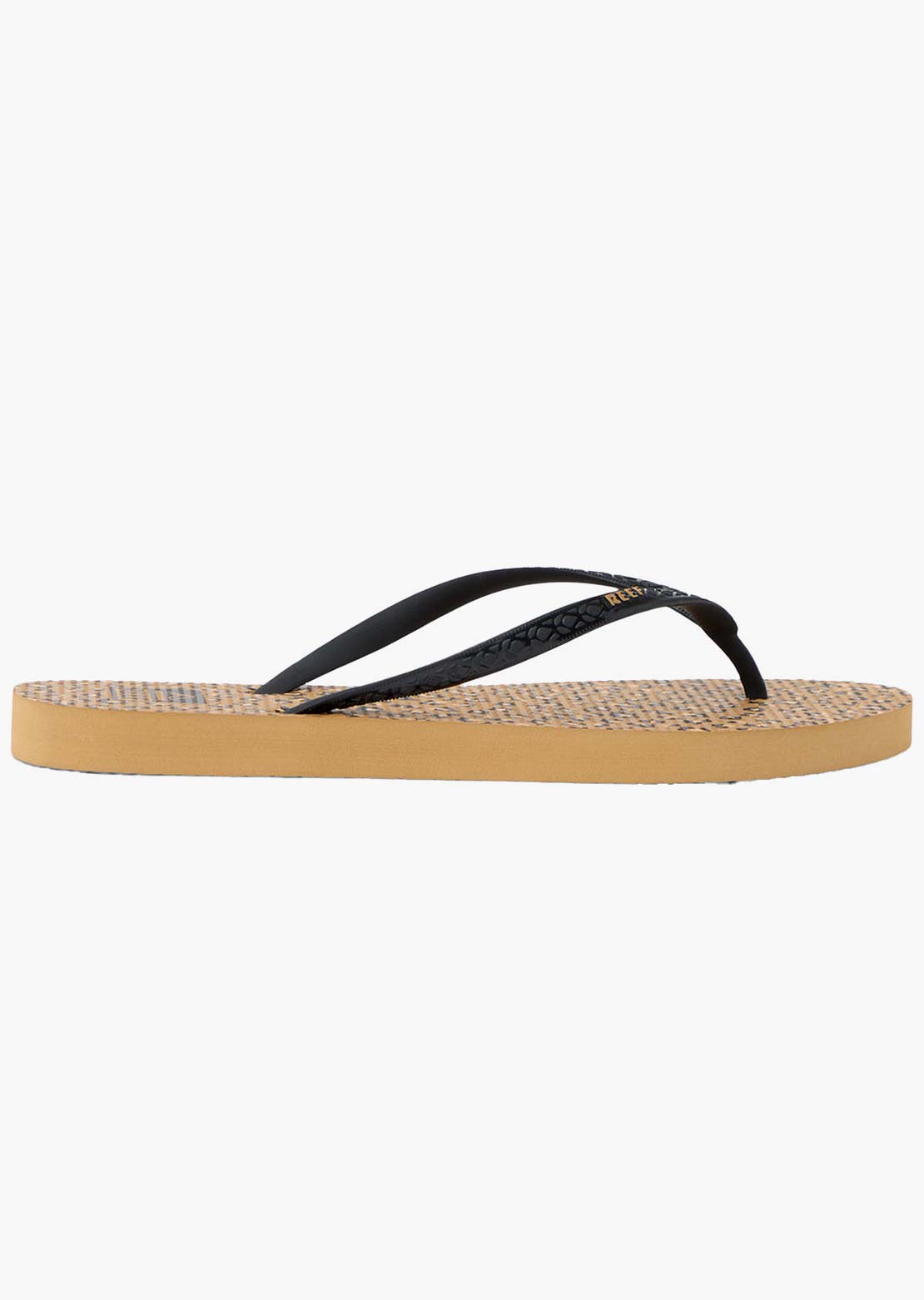 Reef Women's Seaside Prints Sandals Leopard Black