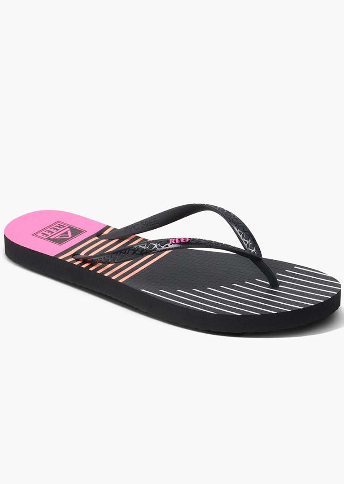 Reef Women's Seaside Prints Slippers Retro Block