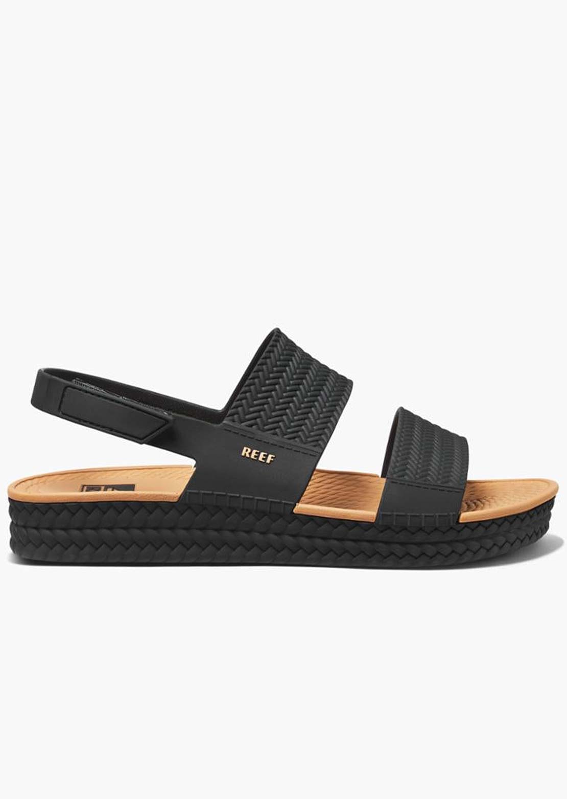 Reef Women&#39;s Water Vista Sandals Black/Tan