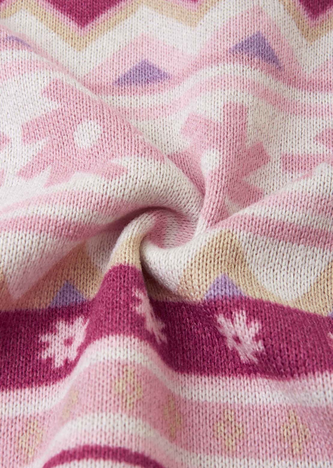 Reima Junior Northern Fleece Hood Grey Pink