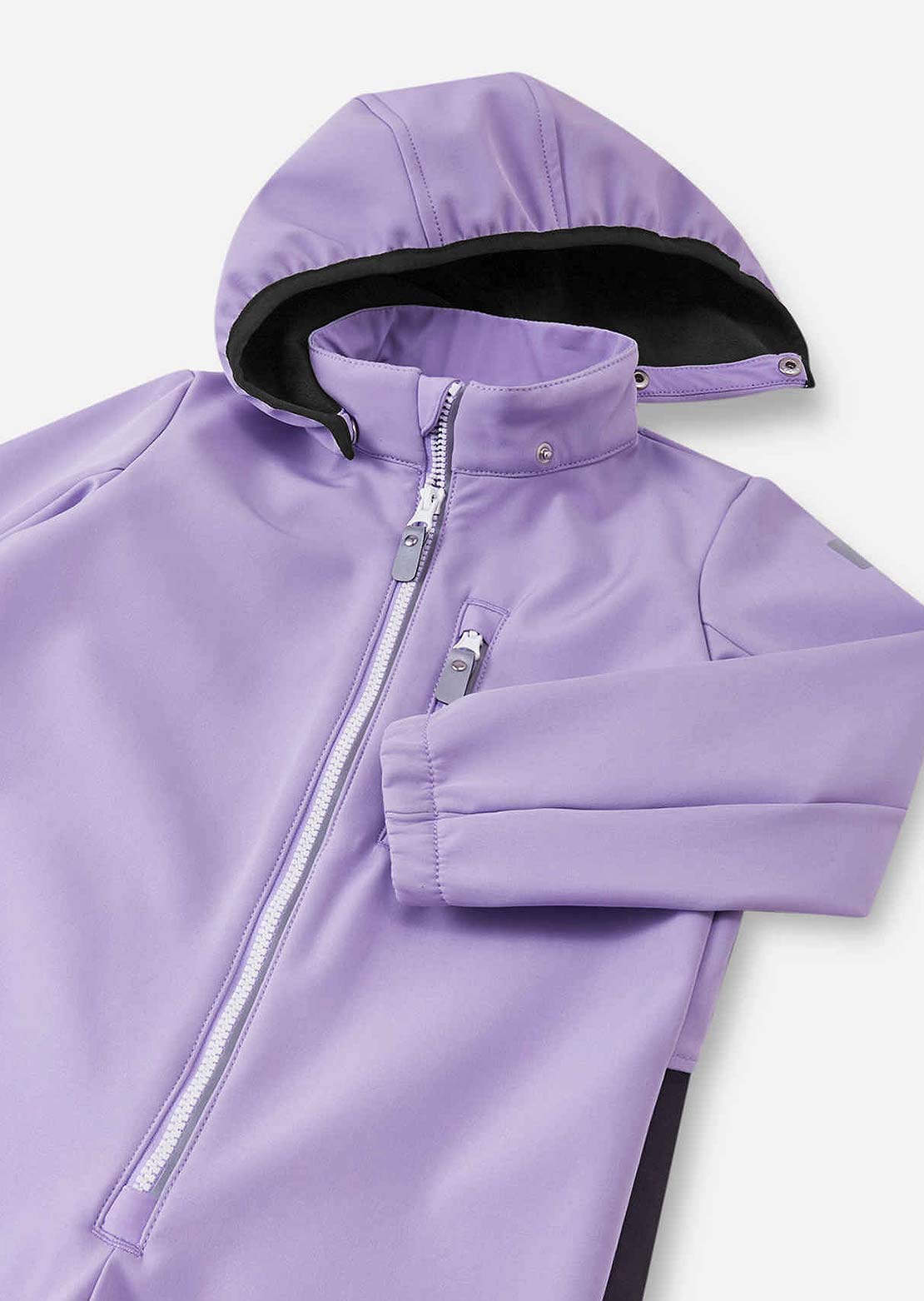 Reima Junior Nurmes Softshell Overall Blooming Lilac