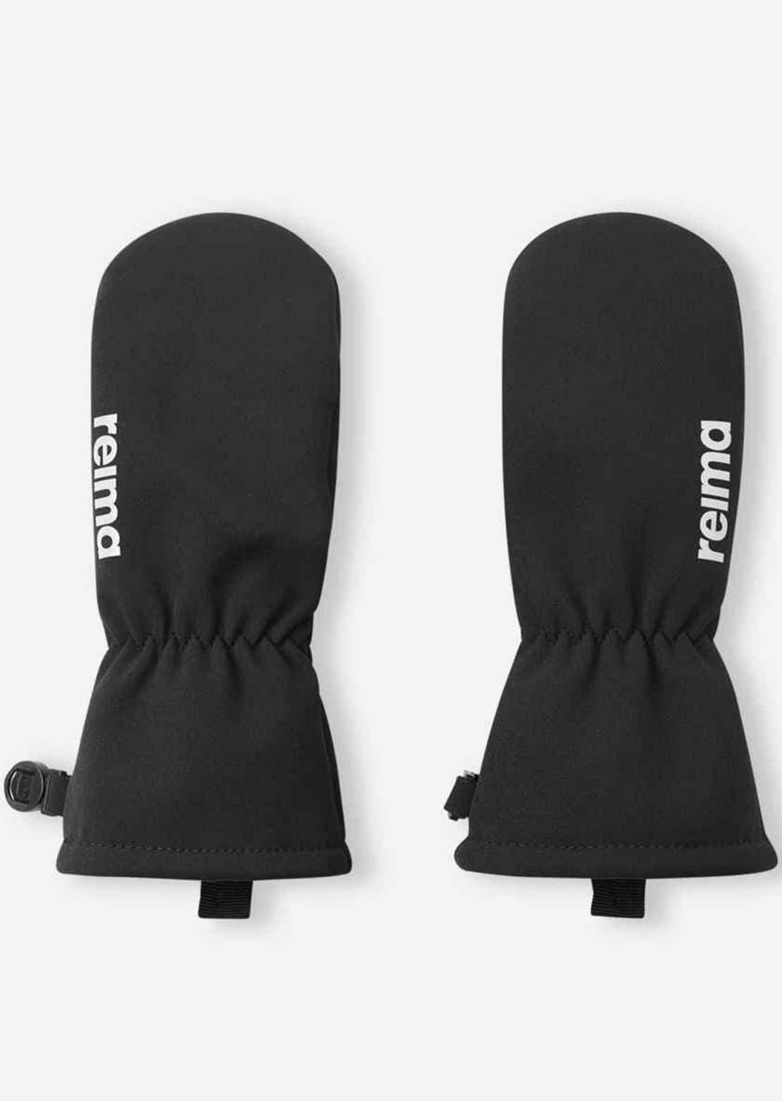 Reima Junior Osaten Softshell Mittens Black
