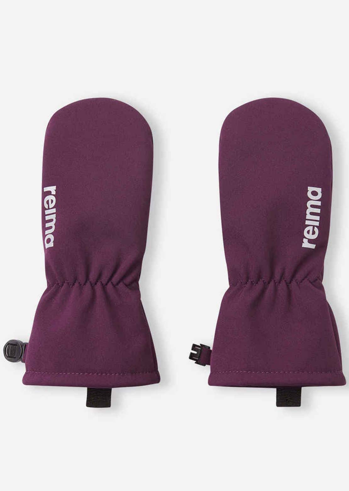Reima Junior Osaten Softshell Mittens Deep Purple