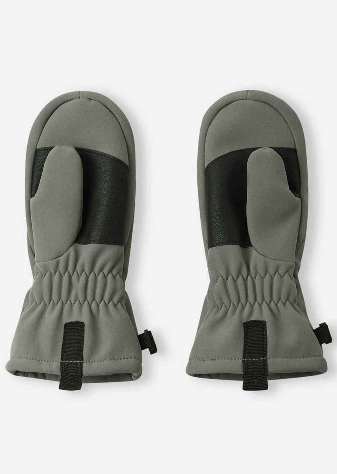 Reima Junior Osaten Softshell Mittens Greyish green