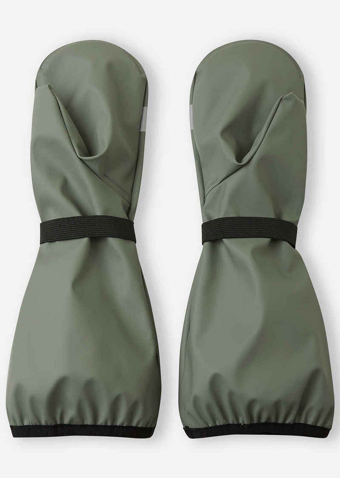 Reima Junior Puro Rain Mittens Greyish Green