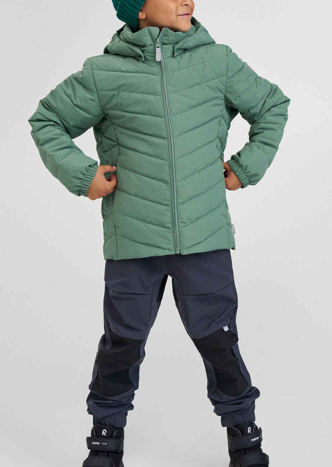 Reima Junior Uumaja Jacket Green Clay