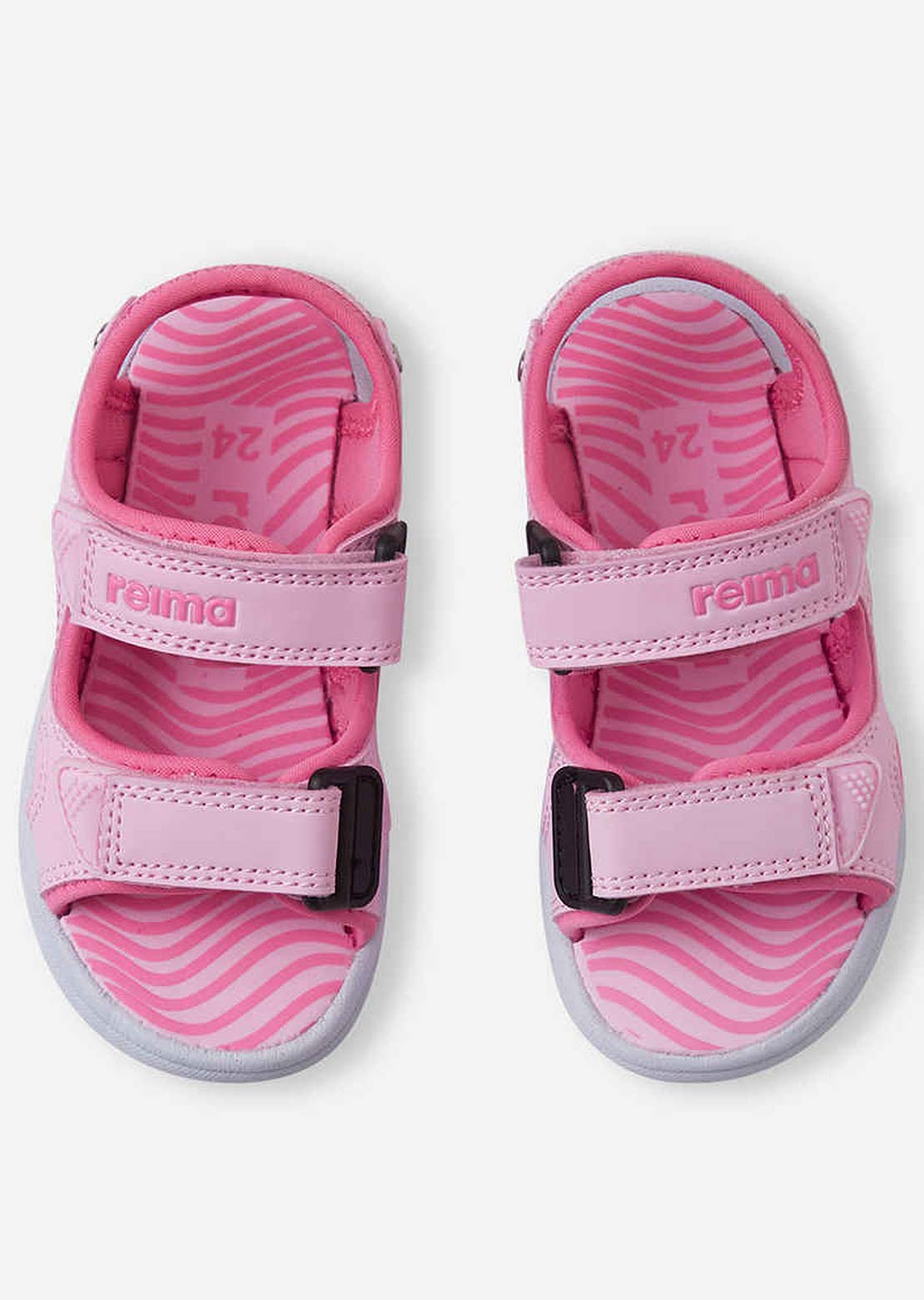Reima Toddler Bungee Sandals Light Heather