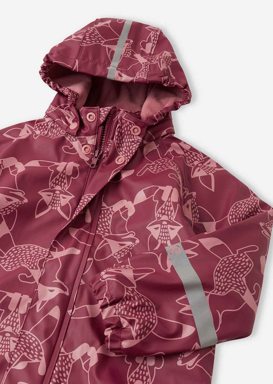 Reima Toddler Koski Raincoat Jam Red