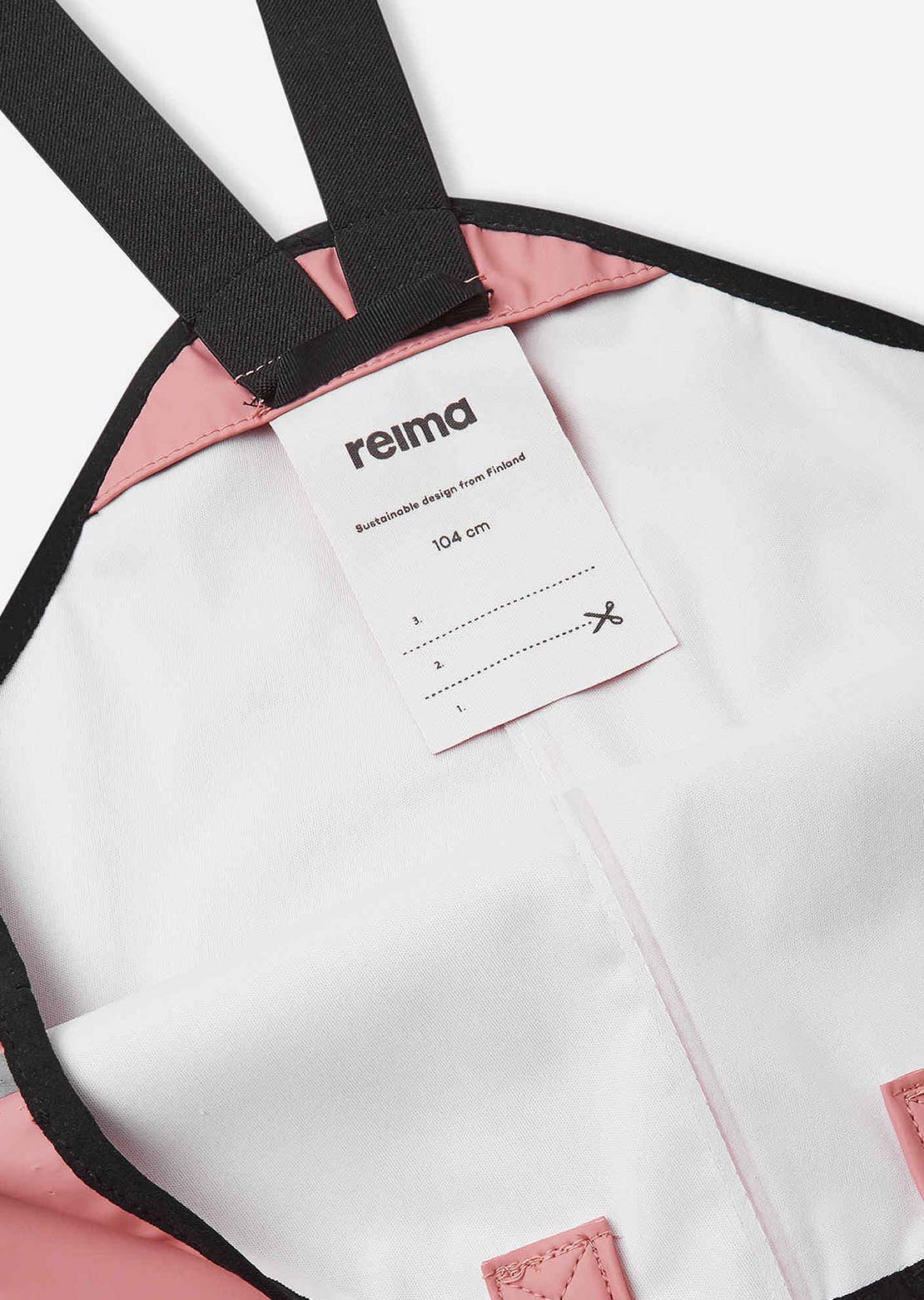 Reima Toddler Lammikko Rain Pants Rose Blush