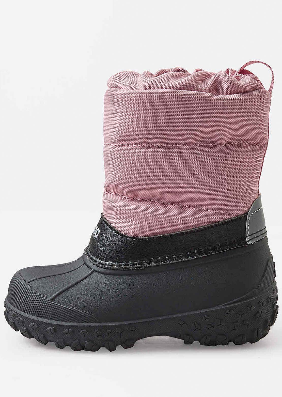 Reima Toddler Loskari Winter Boots Grey Pink