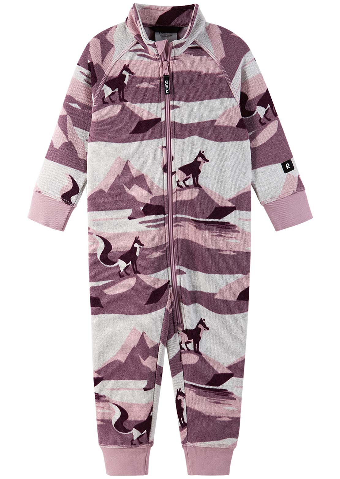 Reima Toddler Myytti Fleece Overall Deep Purple