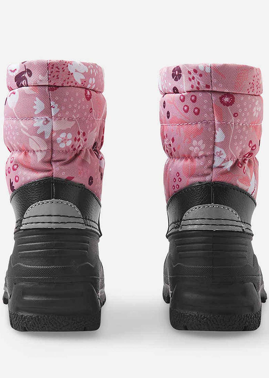 Reima Toddler Nefar Winter Boots Grey Pink