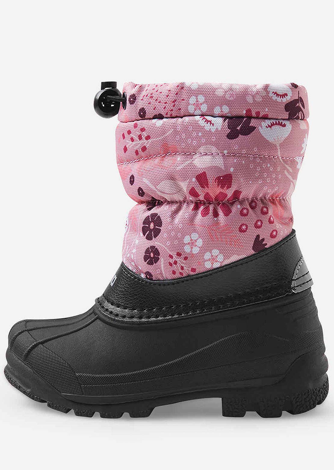 Reima Toddler Nefar Winter Boots Grey Pink