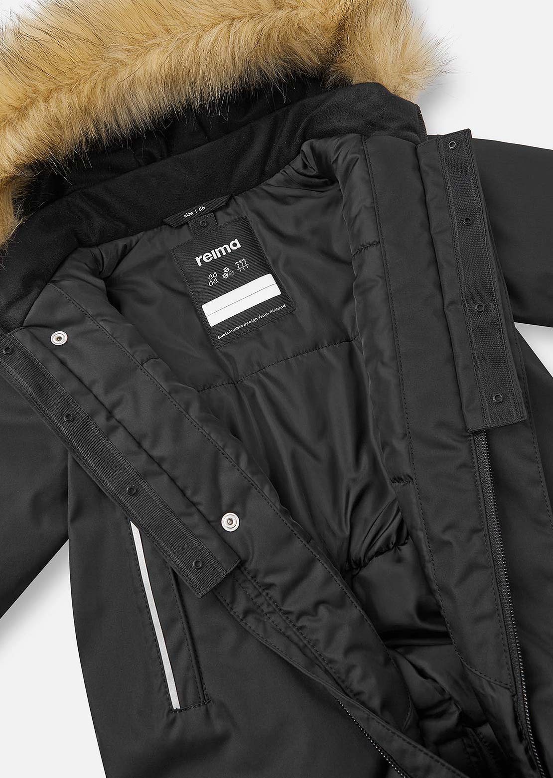 Reima Toddler Reimatec Gotland Winter Overall Black