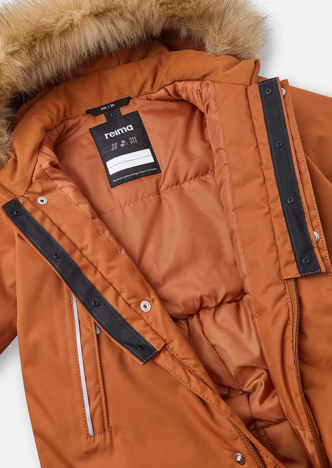 Reima Toddler Reimatec Gotland Winter Overall Cinnamon Brown