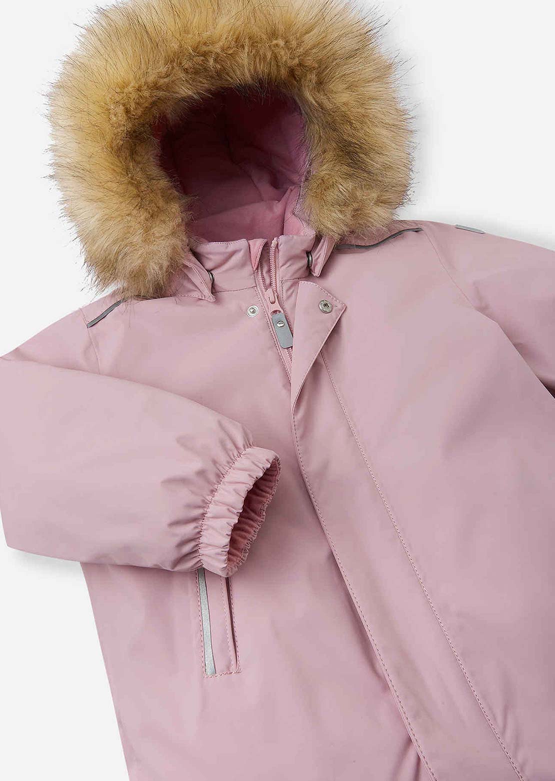 Reima Toddler Reimatec Gotland Winter Overall Grey Pink