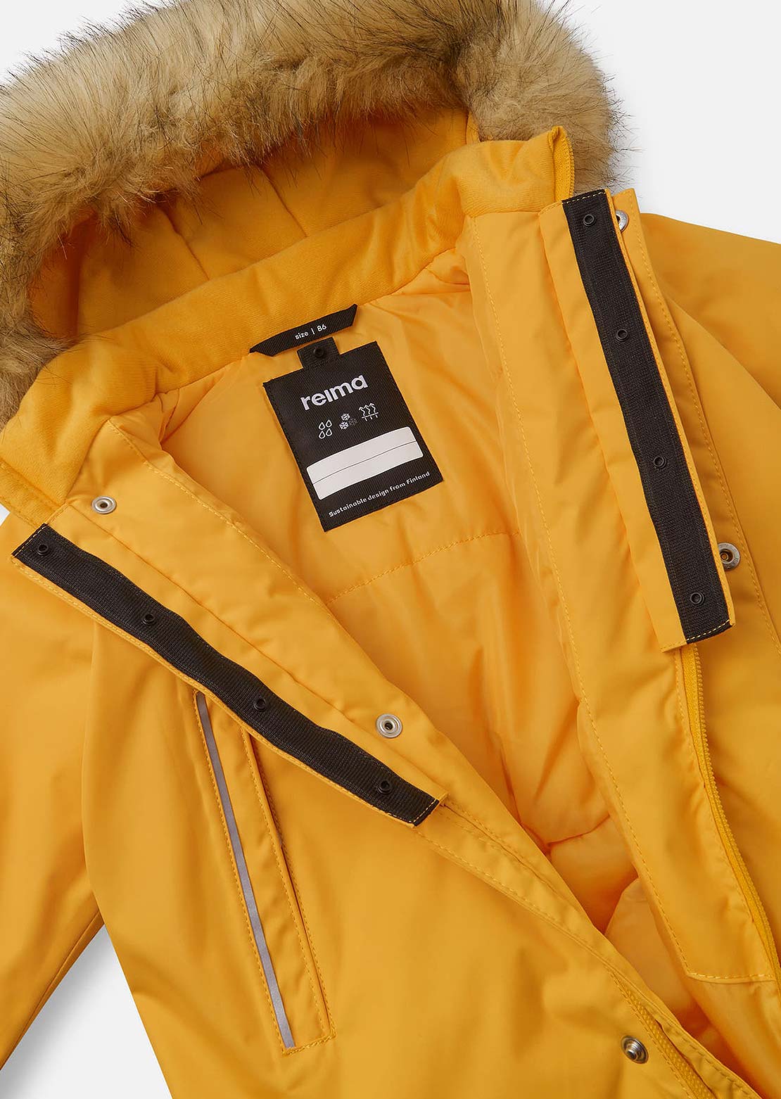 Reima Toddler Reimatec Gotland Winter Overall Radiant Orange