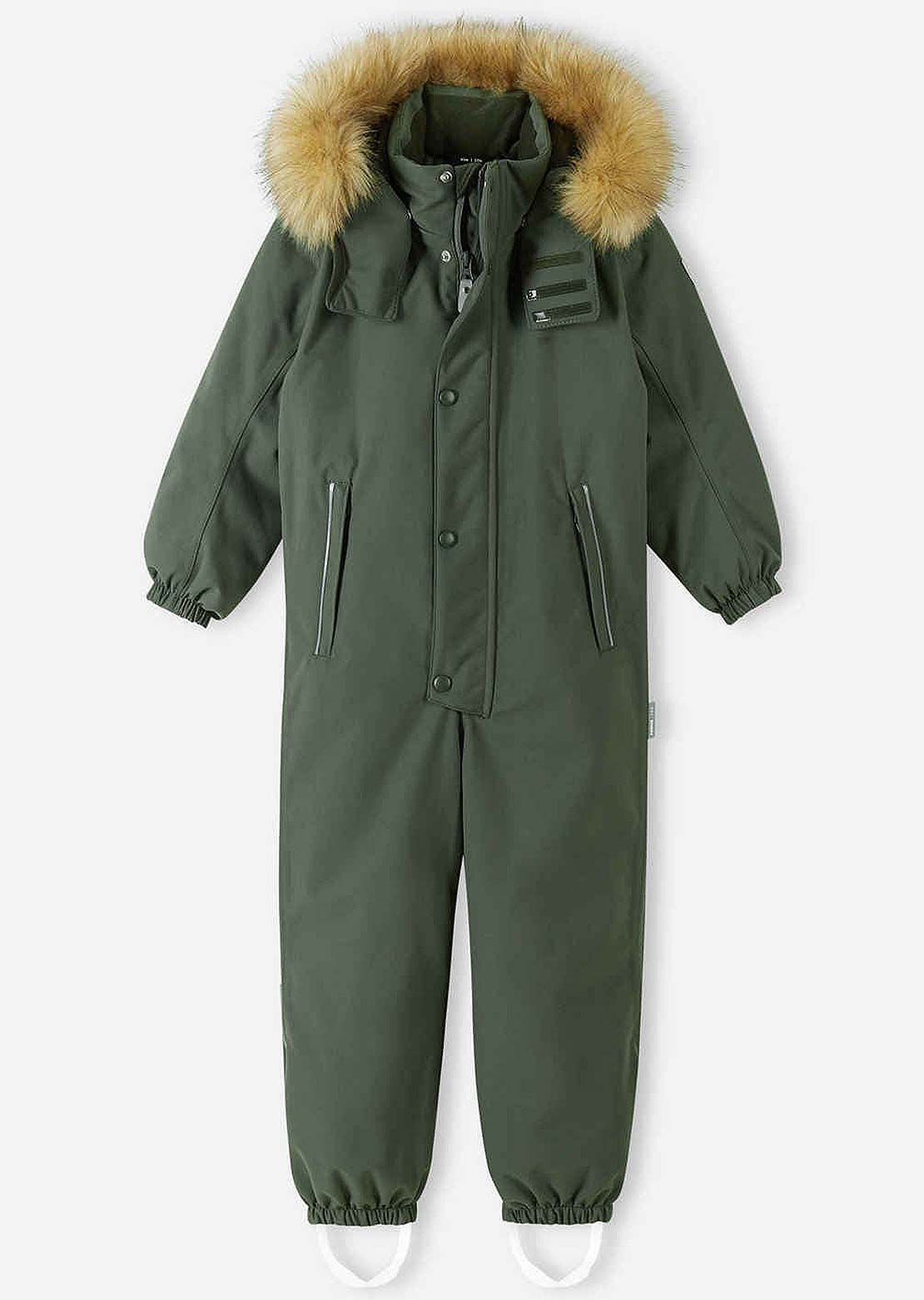 Reima Toddler Reimatec Stavanger Winter Overall Thyme Green