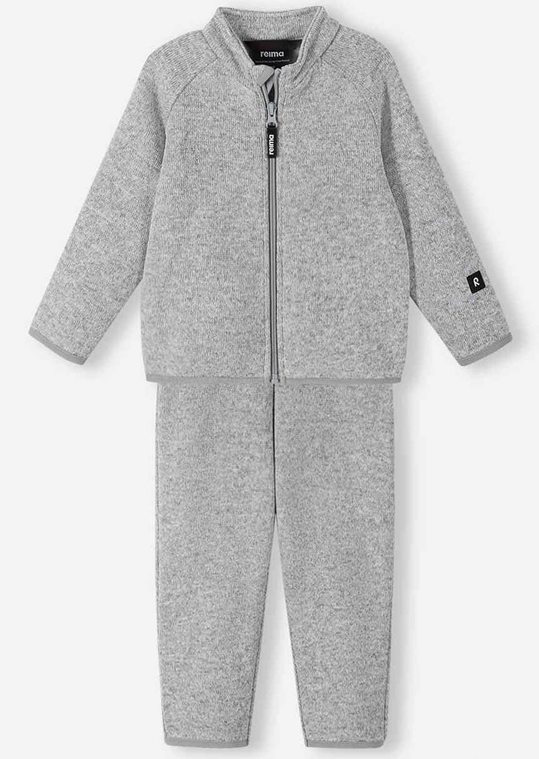 Reima Toddler Tahto Fleece Set Melange Grey