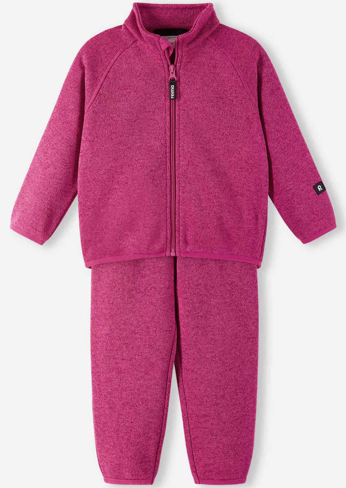 Reima Toddler Tahto Fleece Set Rosy Berry