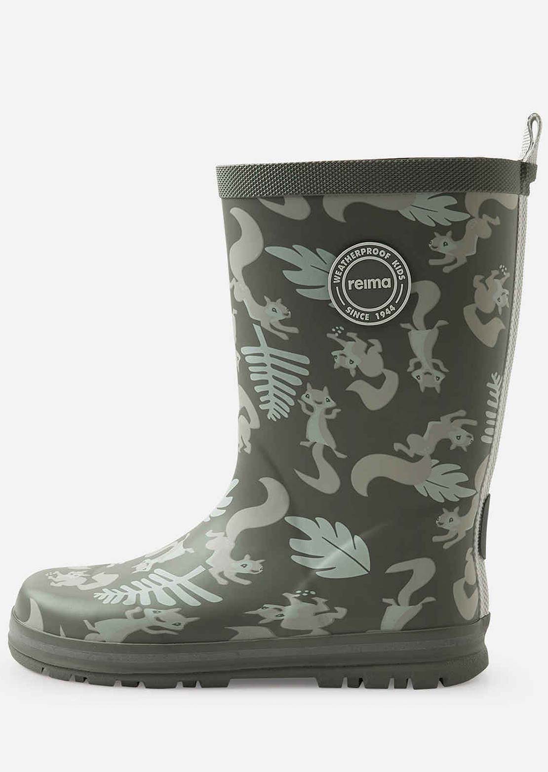 Reima Toddler Taika 2.0 Rain Boots Greyish Green