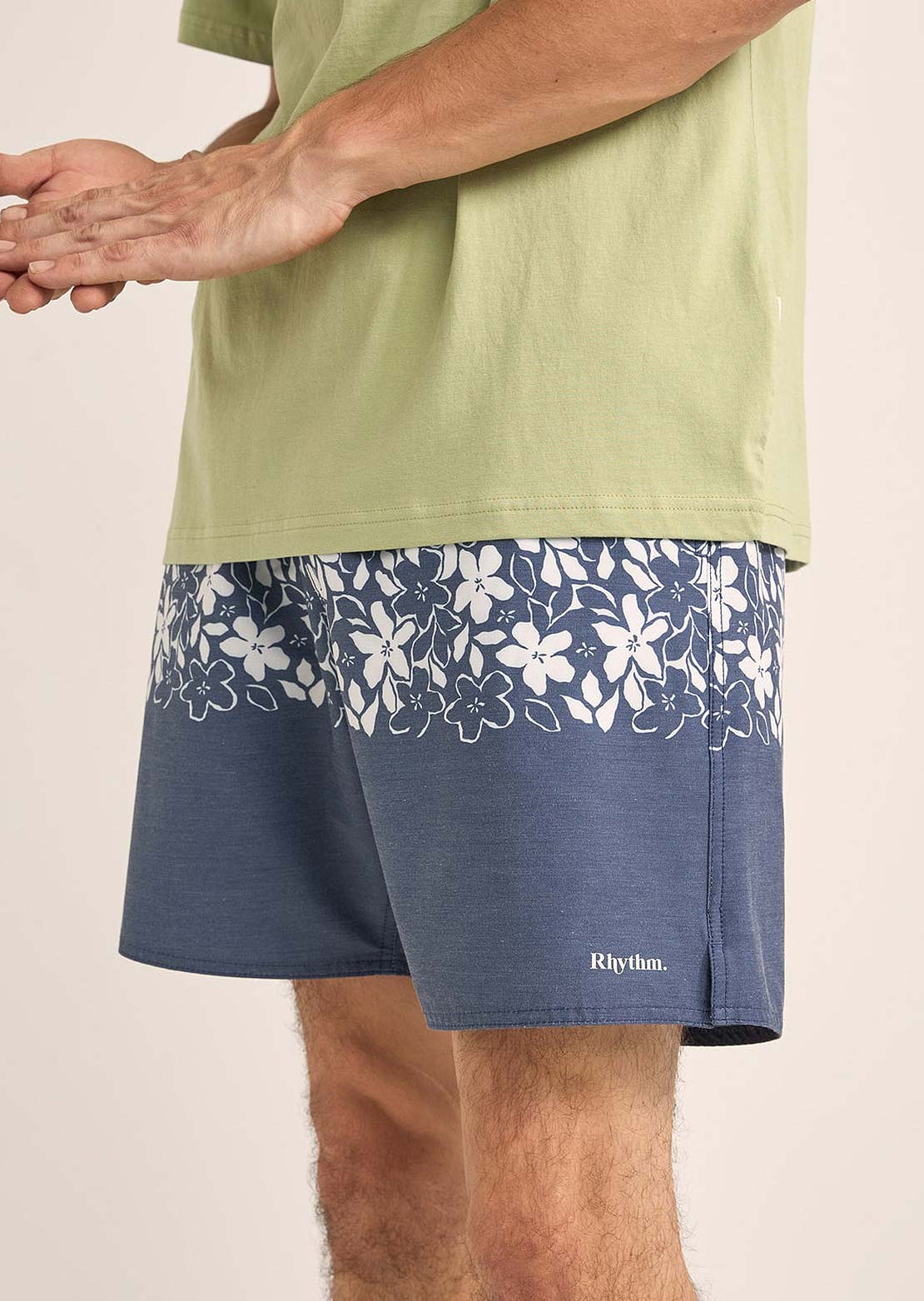 Rhythm Men's Bora Bora Beach Shorts Slate