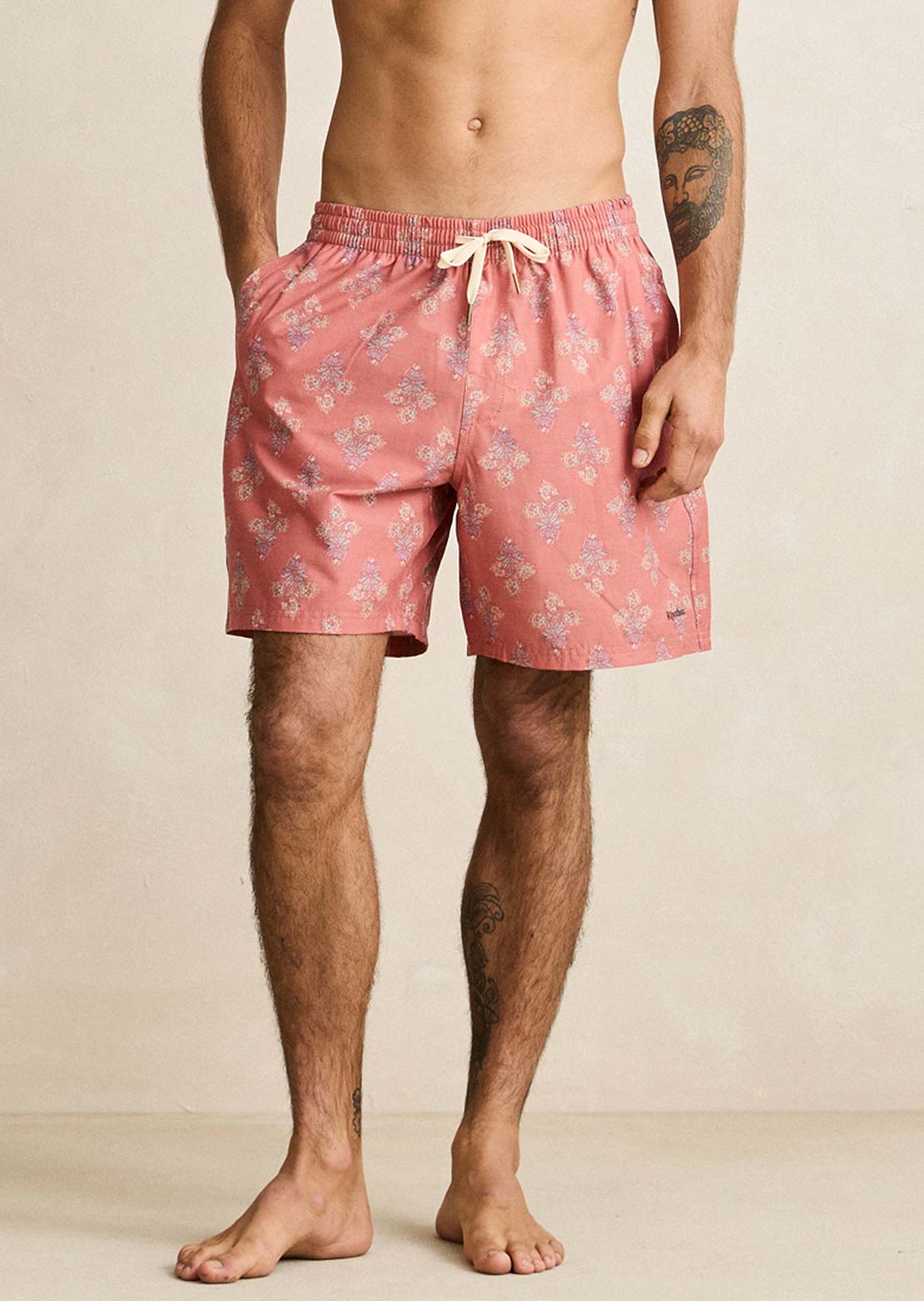 Rhythm Men's Bouquet Beach Shorts