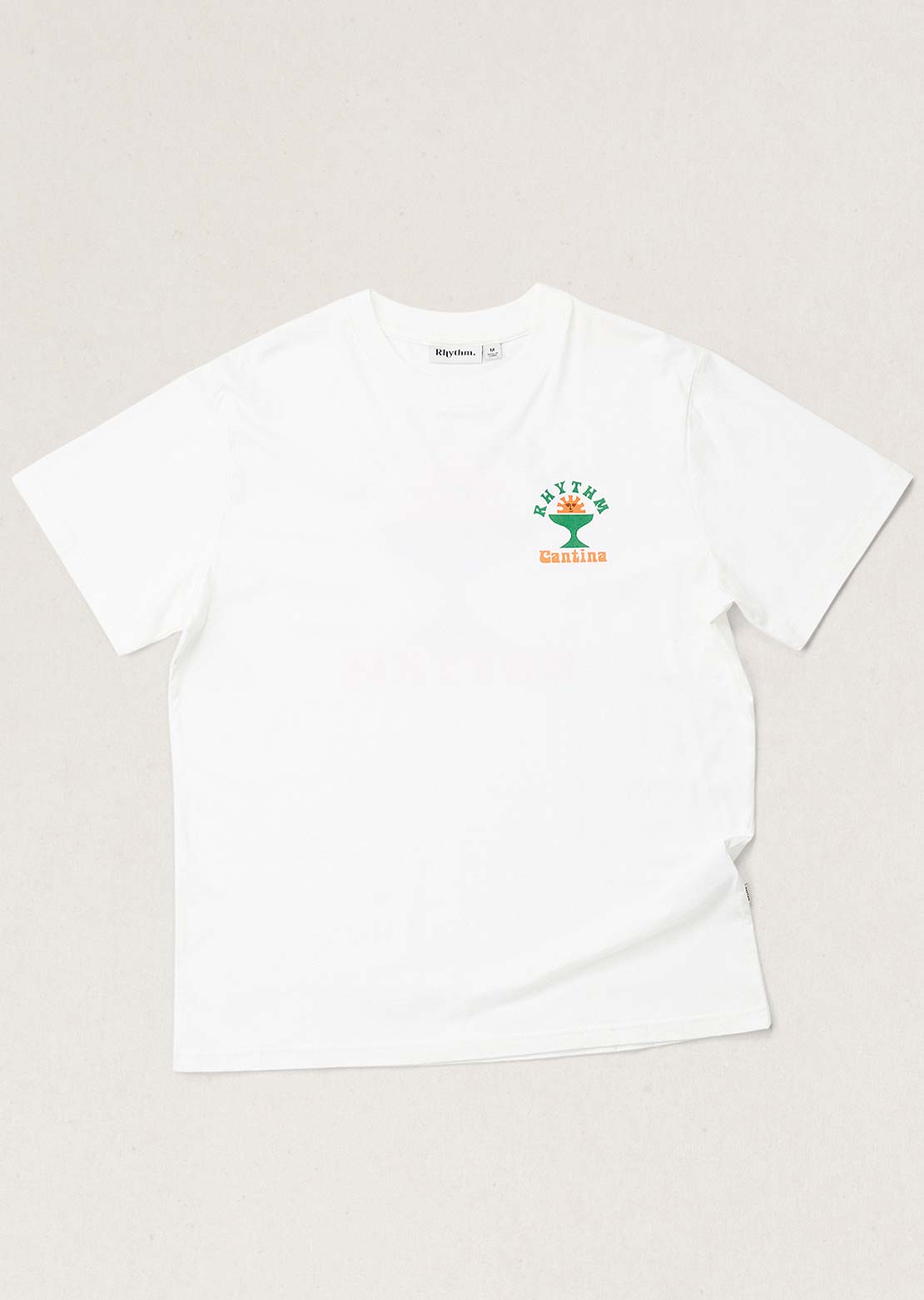 Rhythm Men's Cantina T-Shirt Vintage White