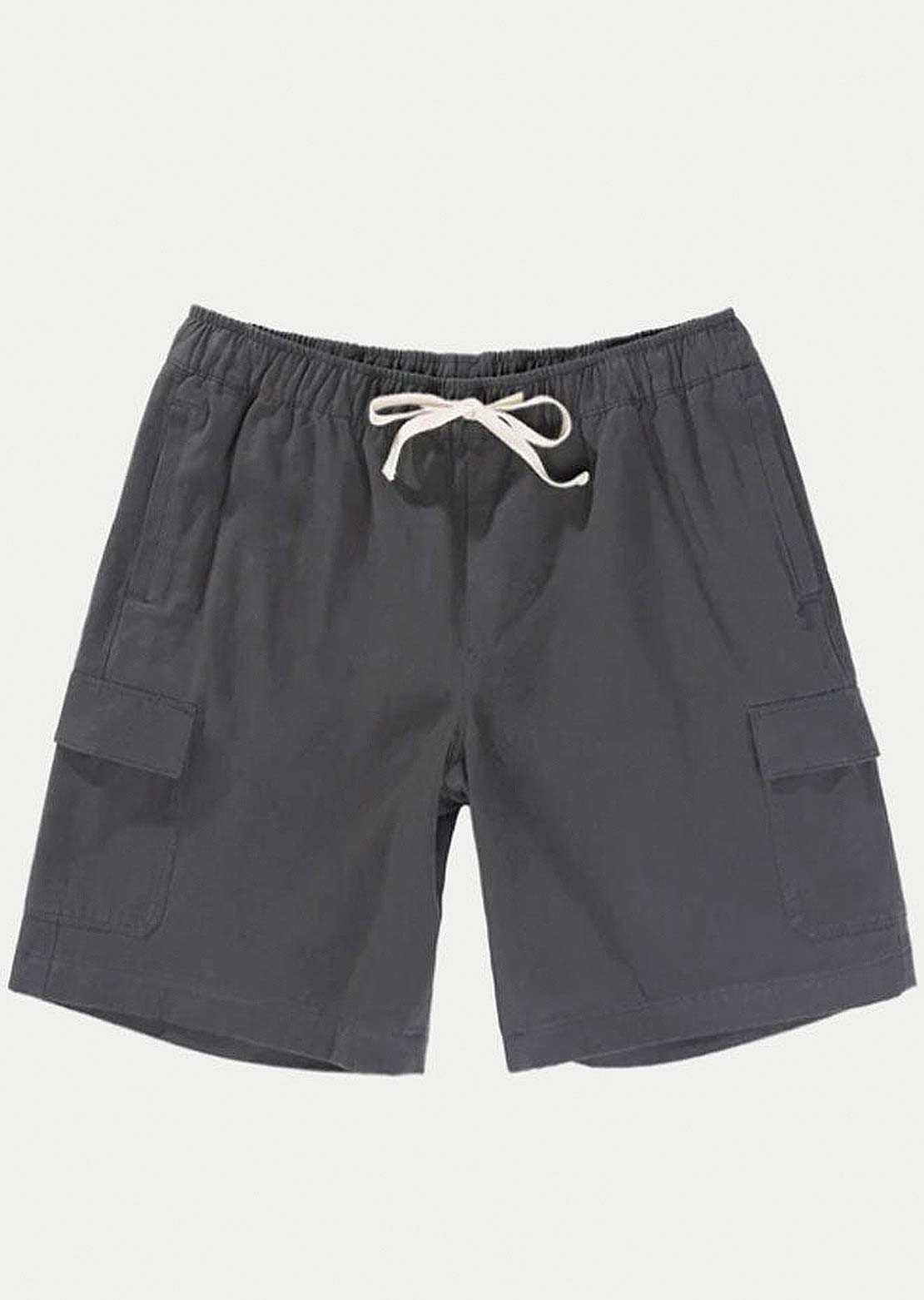 Rhythm Men's Cargo Jam Shorts Charcoal