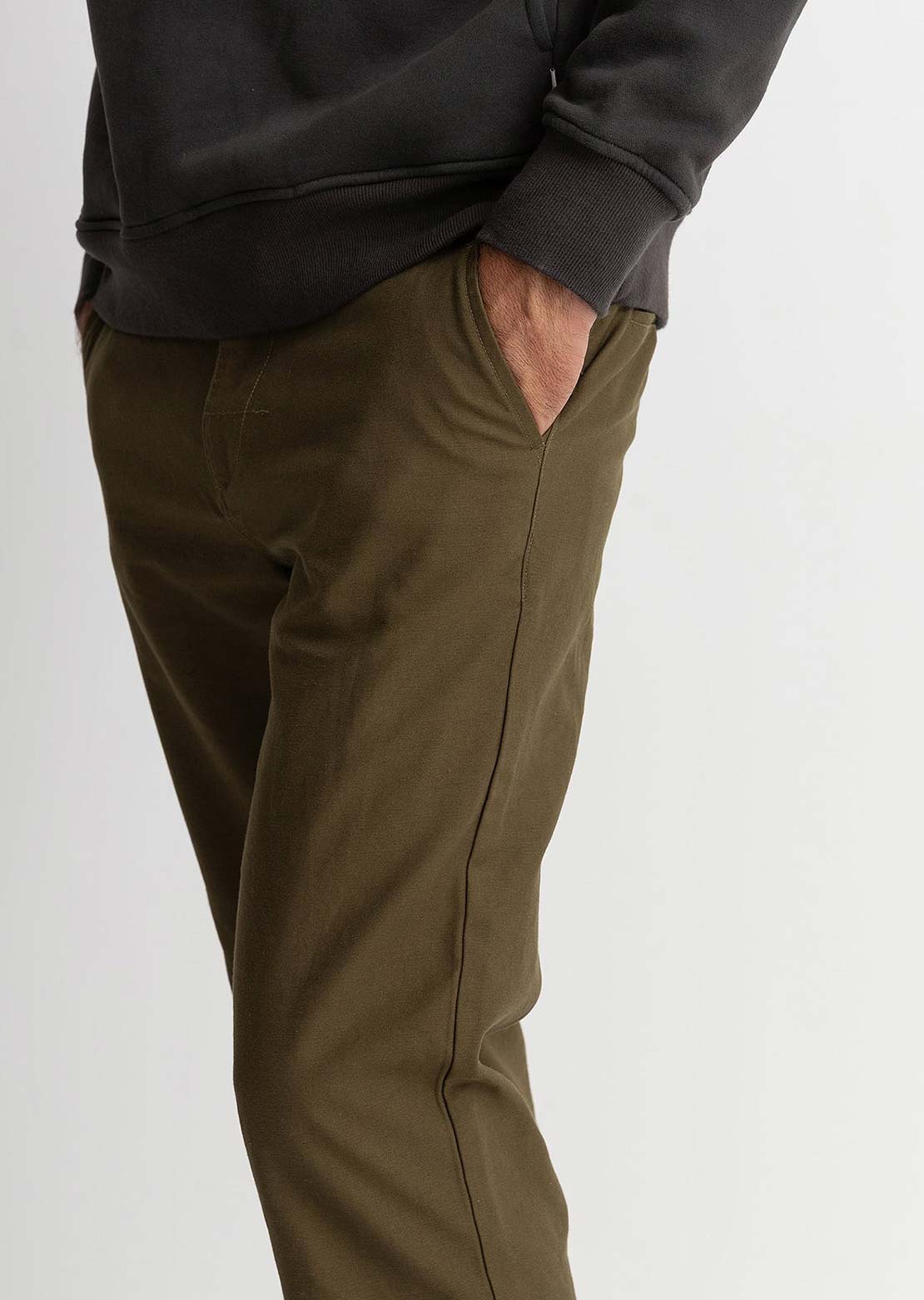 Rhythm Men's Classic Fatigue Pants Olive