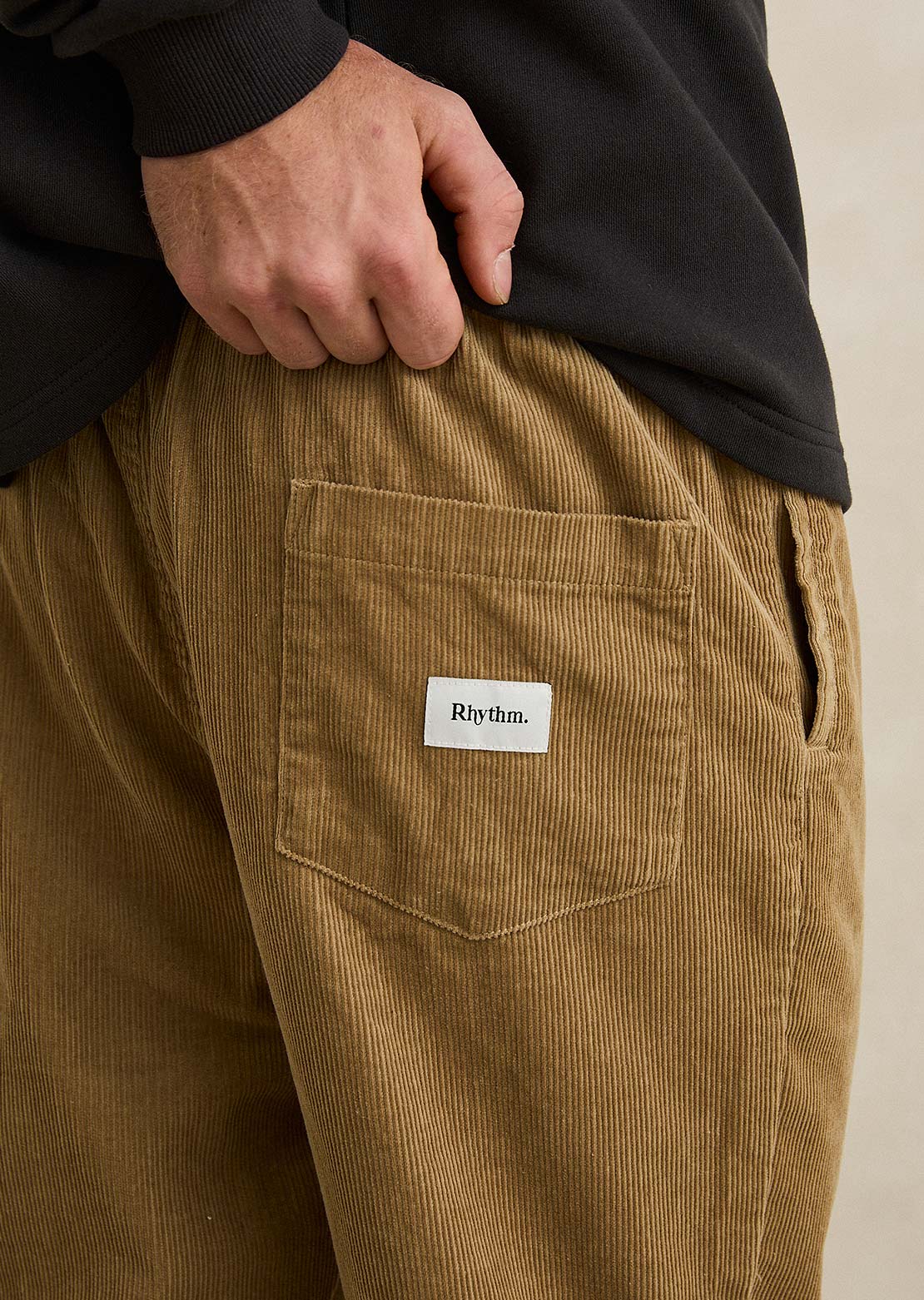 Rhythm Men's Cord Jam Pants Sand