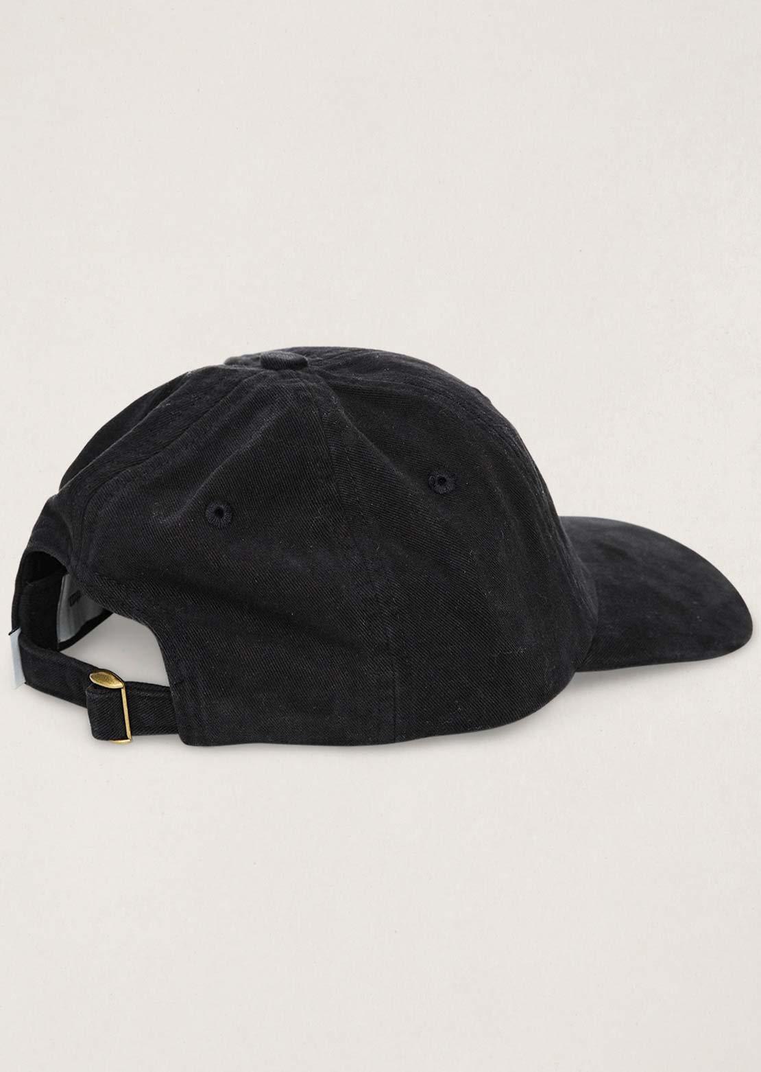 Rhythm Men's Essential Brushed Twill Cap Black