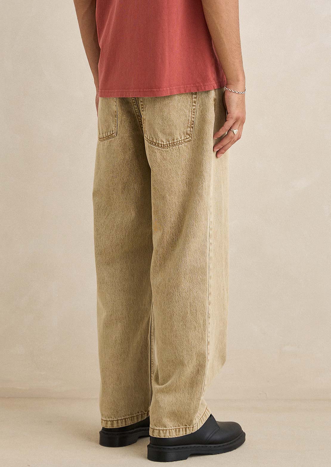 Rhythm Men's Essential Jeans Sand