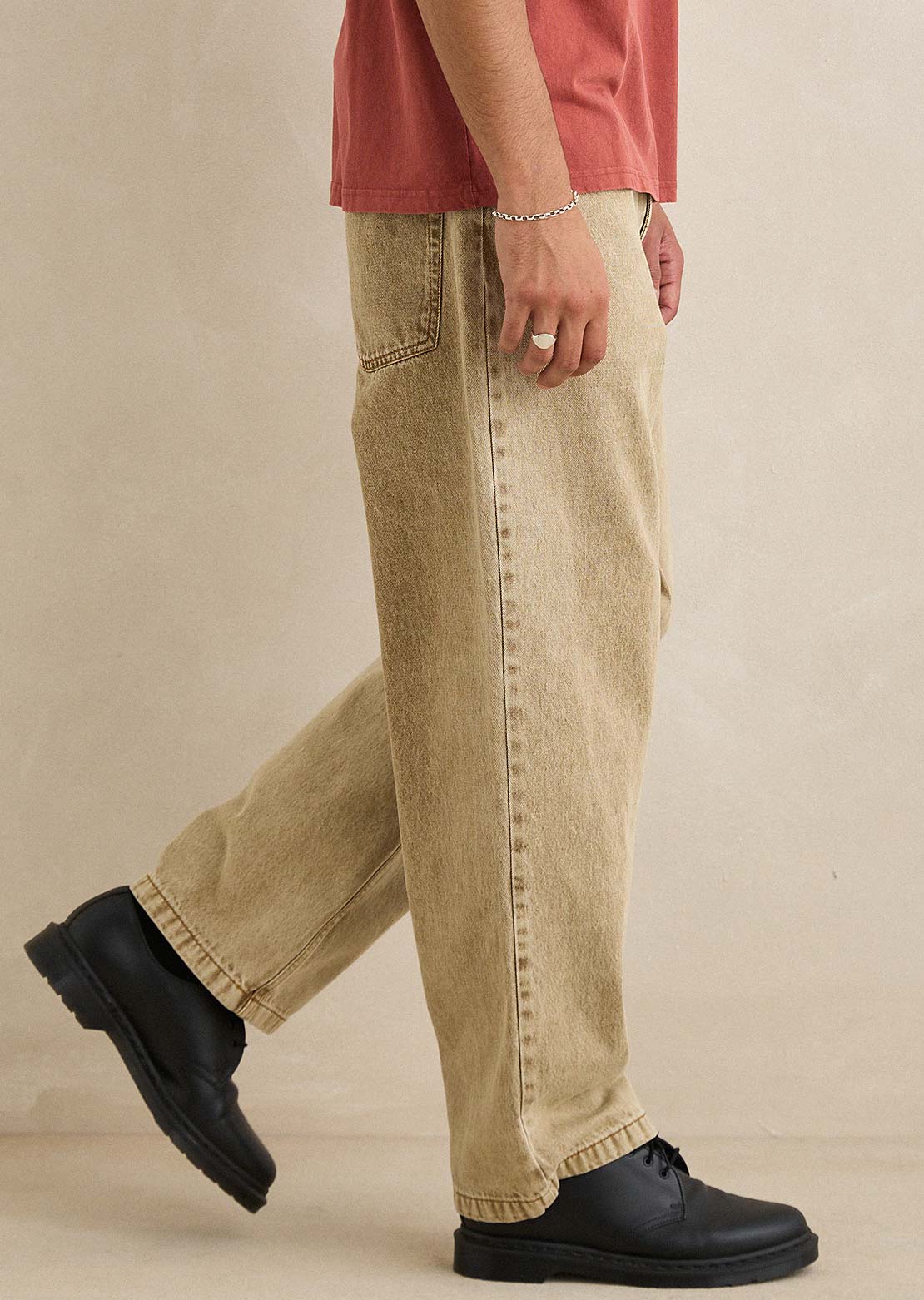 Rhythm Men's Essential Jeans Sand