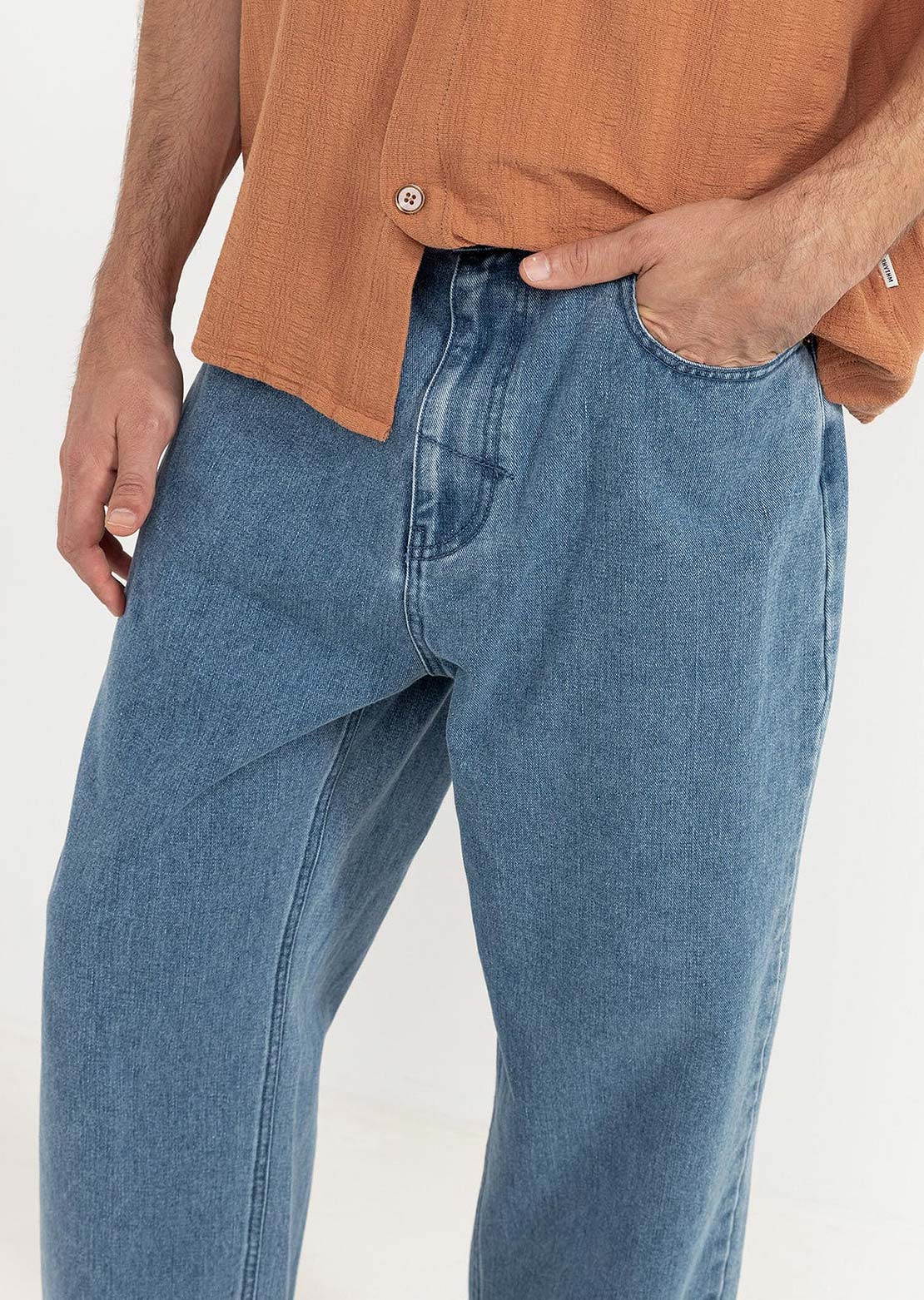 Rhythm Men's Essential Jeans Dark Blue