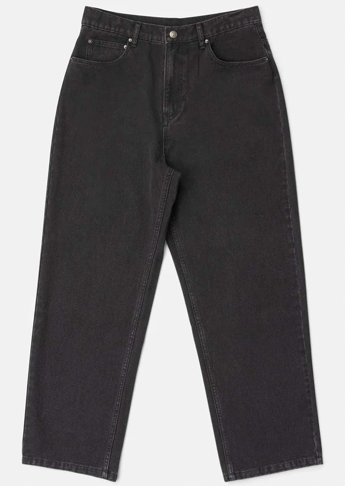 Rhythm Men's Essential Jeans Worn Black