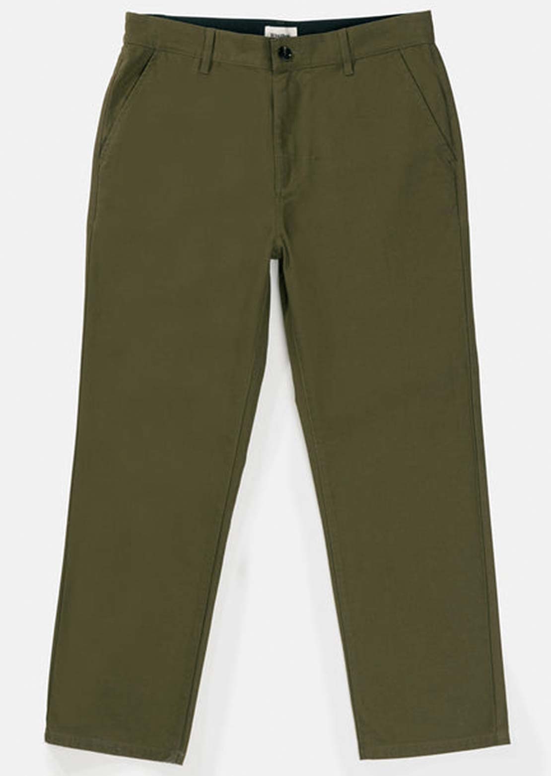 Rhythm Men's Essential Twill Trousers Dark Olive