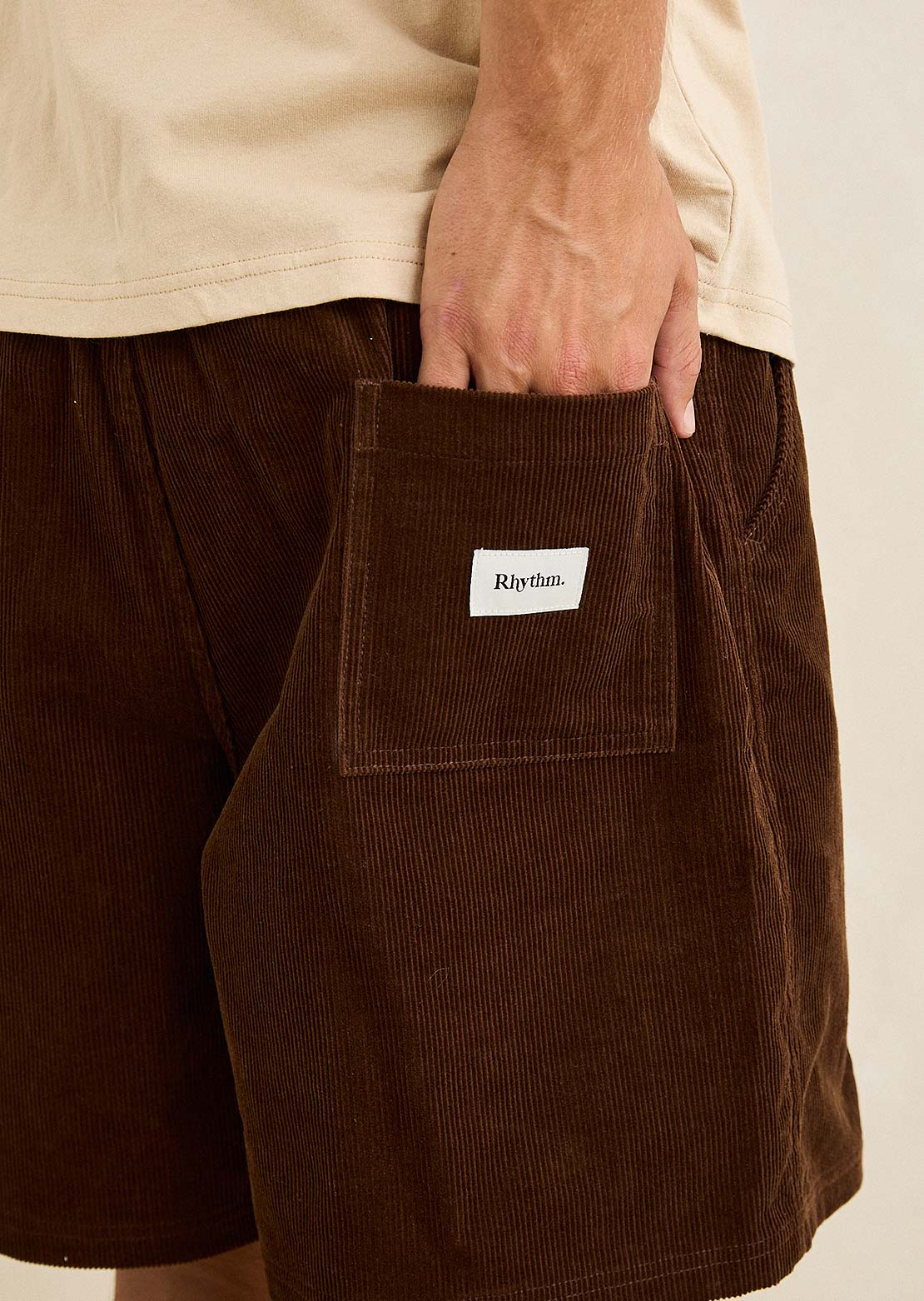 Rhythm Men's Haight Cord Jam Shorts
