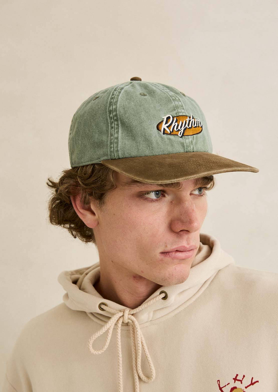 Rhythm Men's Hallmark Cap Olive